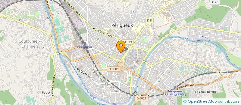 localisation de l'entreprise LEOVAL à PERIGUEUX