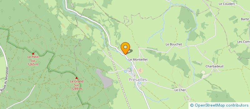 localisation de l'entreprise LEOVIC  PRESAILLES