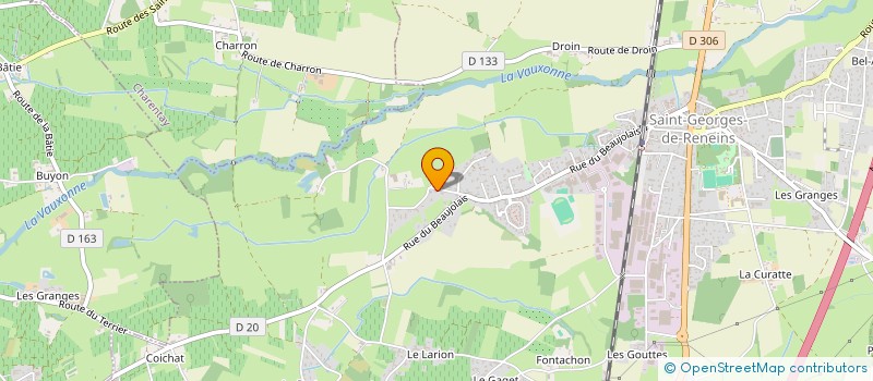 localisation de l'entreprise LEOVINI  SAINT-GEORGES-DE-RENEINS