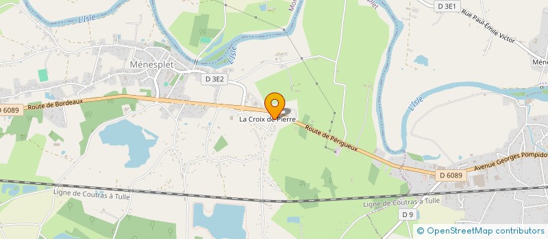 localisation de l'entreprise LEOXIME à MENESPLET