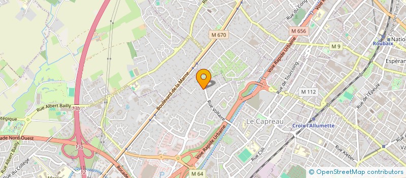 localisation de l'entreprise LEOZAR à WASQUEHAL