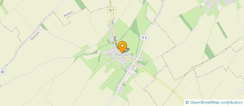 localisation de l'entreprise LEP 2  RANSART