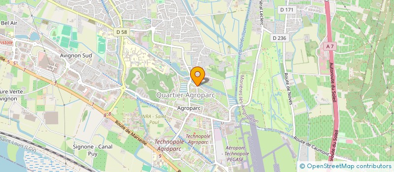 localisation de l'entreprise LEP CHEYR  AVIGNON
