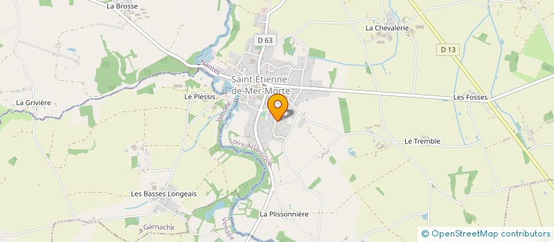 localisation de l'entreprise LEP RURAL ST MARTIN  MACHECOUL-SAINT-MEME