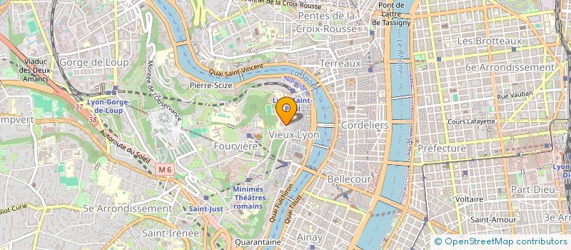 localisation de l'entreprise LEP SPFPL  LYON