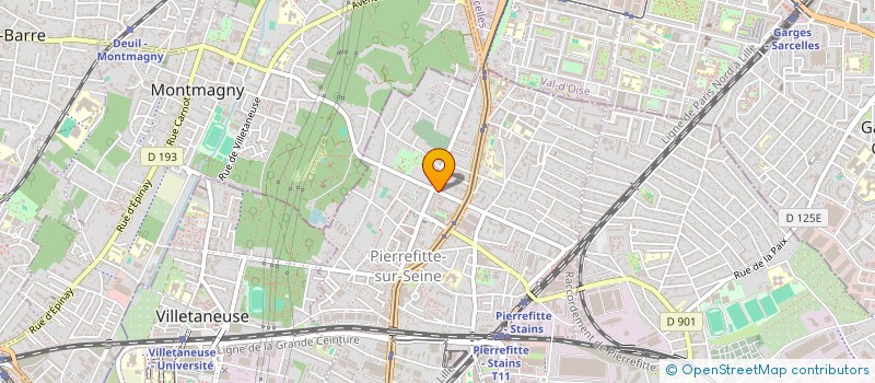 localisation de l'entreprise LEPA MULTISERVICES à PIERREFITTE-SUR-SEINE