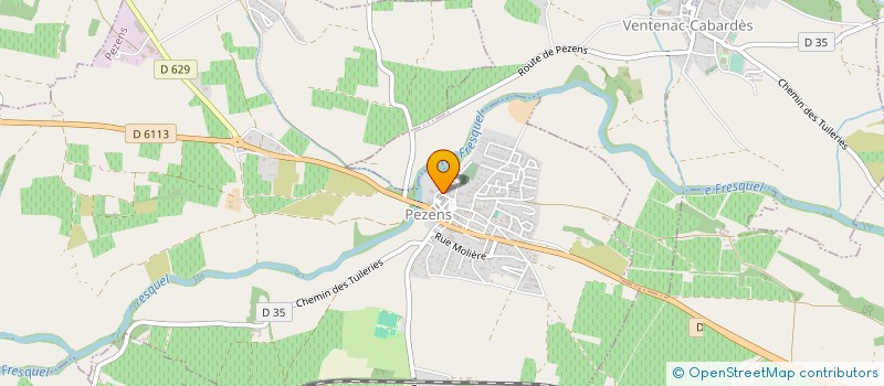 localisation de l'entreprise LEPAFP à PEZENS