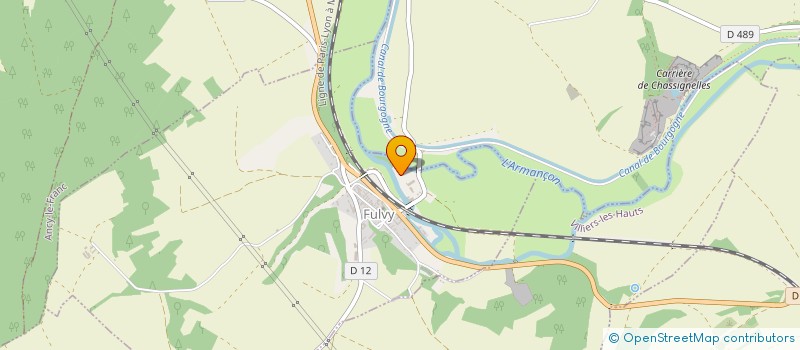 localisation de l'entreprise LEPAGE  FULVY