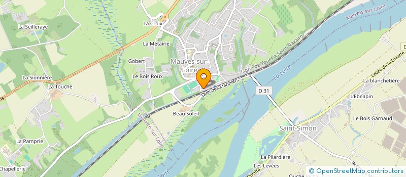 localisation de l'entreprise LEPAGE ASF à BOUGUENAIS
