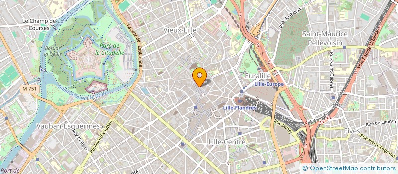 localisation de l'entreprise LEPAGE BRL à LILLE