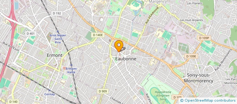 localisation de l'entreprise LEPAGE-DESCHAMPS à EAUBONNE