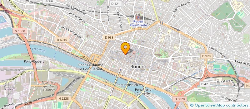 localisation de l'entreprise LEPAGE ET CIE LEPAGE DIFFUSION à ROUEN