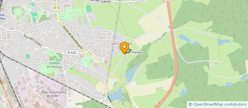 localisation de l'entreprise LEPAGE IMMO  YZEURE