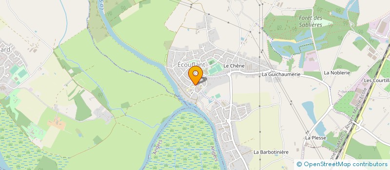 localisation de l'entreprise LEPAGE-JANUS  ECOUFLANT