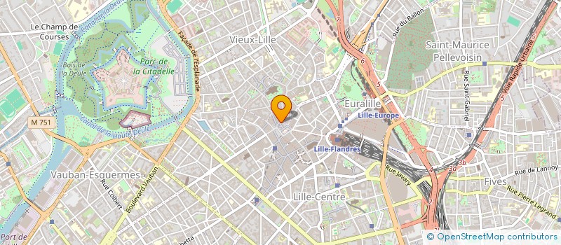 localisation de l'entreprise LEPAGE LE TOUQUET à LILLE