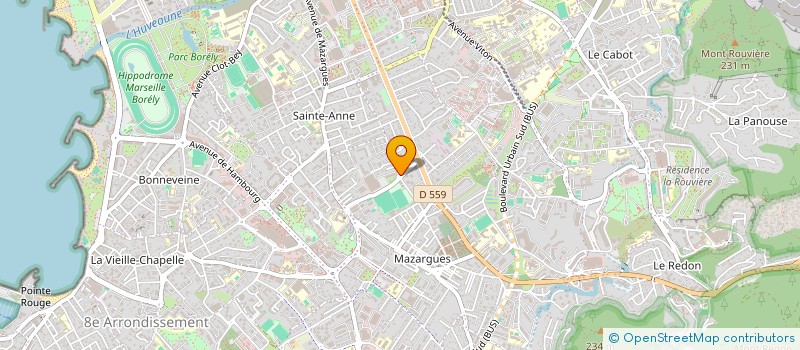 localisation de l'entreprise LEPAGE NELLY ET ROGER à MARSEILLE