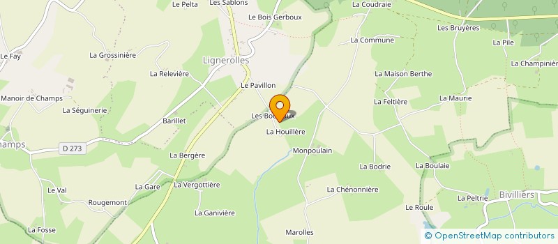 localisation de l'entreprise LEPAON CHARPENTE à TOUROUVRE AU PERCHE