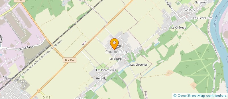 localisation de l'entreprise LEPARQUIER ELECTRICITE  COURBOUZON