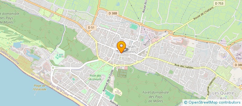 localisation de l'entreprise LEPATIO  SAINT-JEAN-DE-MONTS