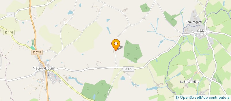 localisation de l'entreprise LEPATIS  NEUVY-BOUIN