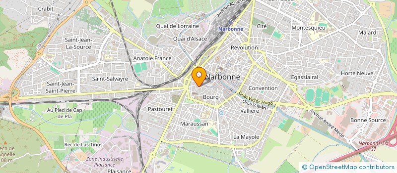 localisation de l'entreprise LEPATOURET à NARBONNE