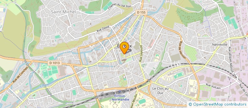 localisation de l'entreprise LEPENANT IMMOBILIER  EVREUX