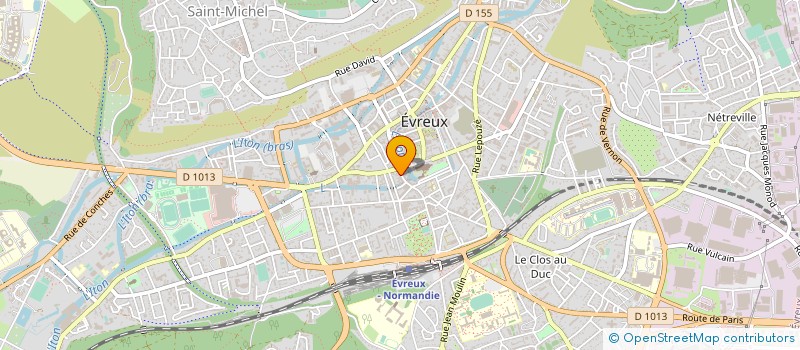 localisation de l'entreprise LEPENANT PACY  EVREUX