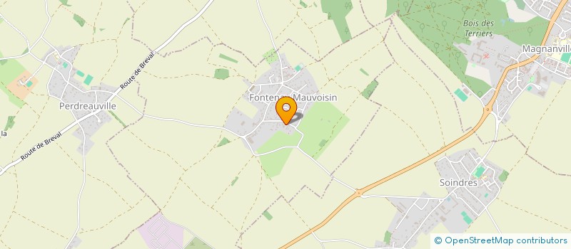 localisation de l'entreprise LEPERE  FONTENAY-MAUVOISIN
