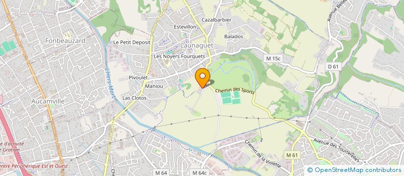 localisation de l'entreprise LEPERRIER  LAUNAGUET