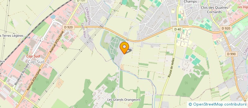 localisation de l'entreprise LEPERS à CHATEAUROUX