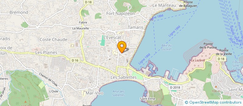 localisation de l'entreprise LEPERS EURL à LA SEYNE-SUR-MER