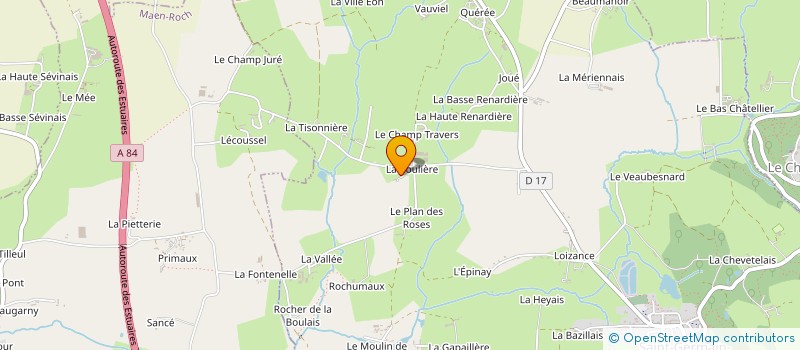 localisation de l'entreprise LEPERT  SAINT-GERMAIN-EN-COGLES