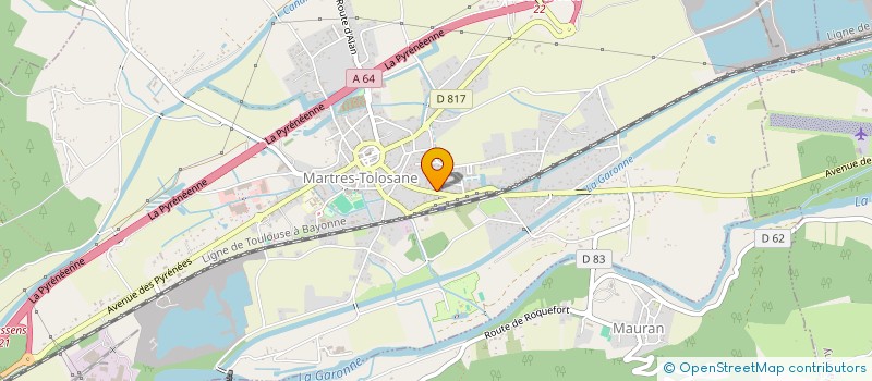 localisation de l'entreprise LEPERT PIERRE-BRIHOUM DJELOUL-MAJOREL JULIEN-CAZAVET MARIE FRANCE à MARTRES-TOLOSANE