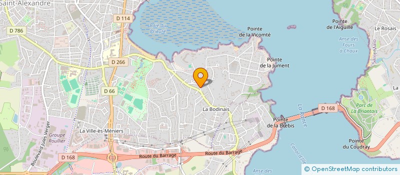 localisation de l'entreprise LEPETIT  DINARD