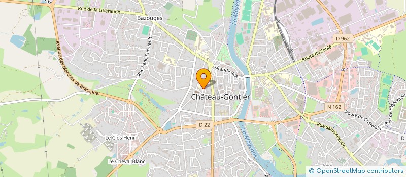 localisation de l'entreprise LEPETIT  CHATEAU-GONTIER-SUR-MAYENNE