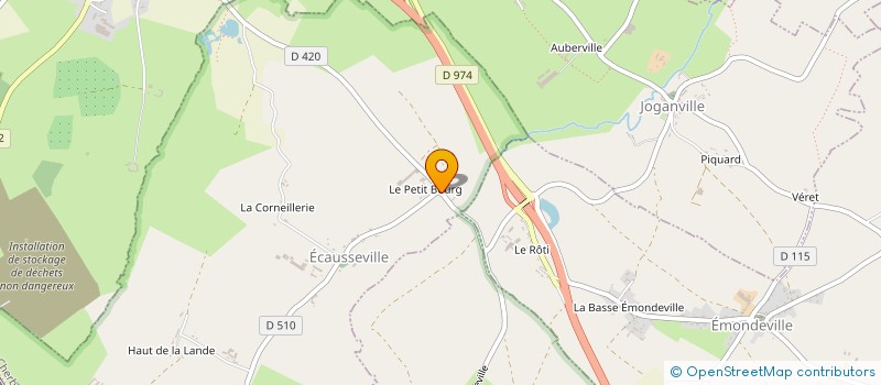 localisation de l'entreprise LEPETIT FRERES  ECAUSSEVILLE