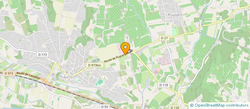 localisation de l'entreprise LEPETIT PROVENCE PAYSAGE  LAURIS