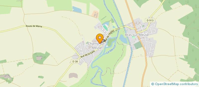 localisation de l'entreprise LEPEZEL BATIMENT  CHARNY-SUR-MEUSE