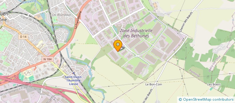 localisation de l'entreprise LEPG  SAINT-OUEN-L'AUMONE