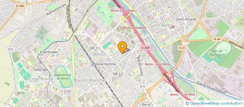 localisation de l'entreprise LEPIBOU  REIMS