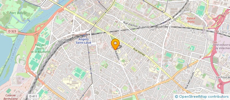 localisation de l'entreprise LEPICA à ANGERS