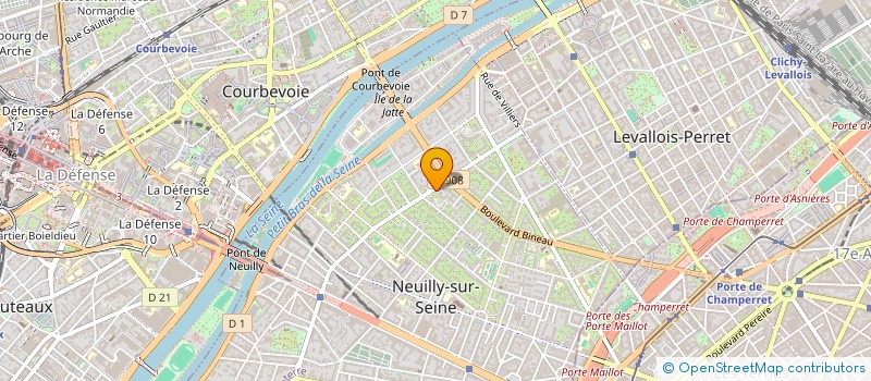 localisation de l'entreprise LEPICH 2 à NEUILLY-SUR-SEINE