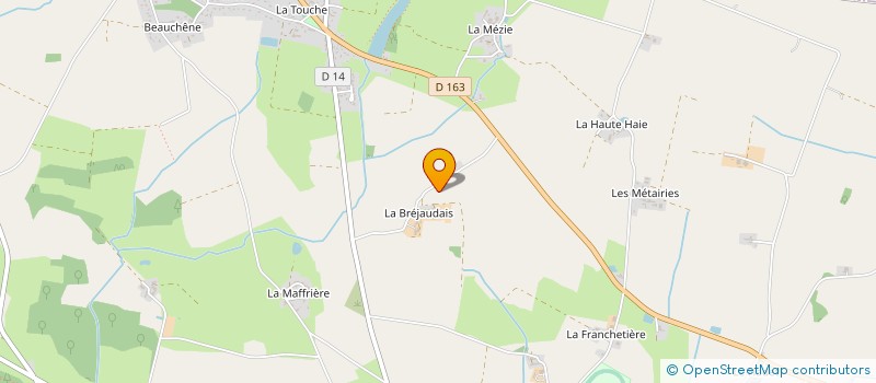 localisation de l'entreprise LEPICIER  CHATEAUBRIANT