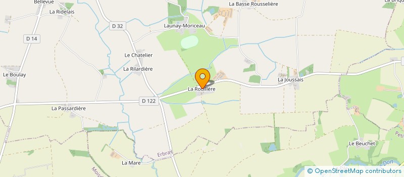 localisation de l'entreprise LEPICIER JP à ERBRAY