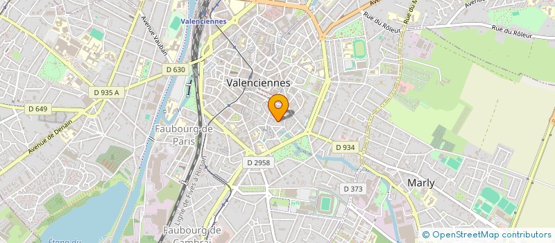 localisation de l'entreprise LEPICS  VALENCIENNES