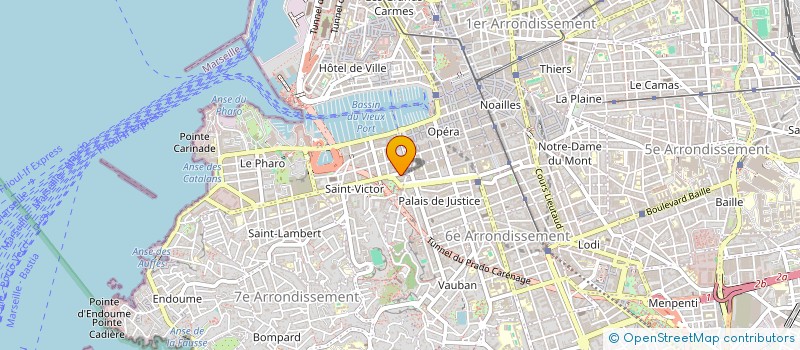 localisation de l'entreprise LEPIDE à MARSEILLE