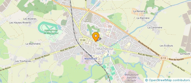 localisation de l'entreprise LEPIGEON  MACHECOUL-SAINT-MEME