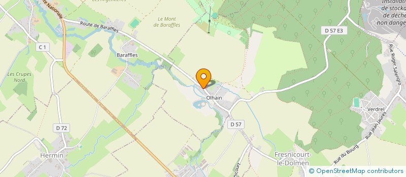 localisation de l'entreprise LEPILLIET VIANDES à FRESNICOURT-LE-DOLMEN