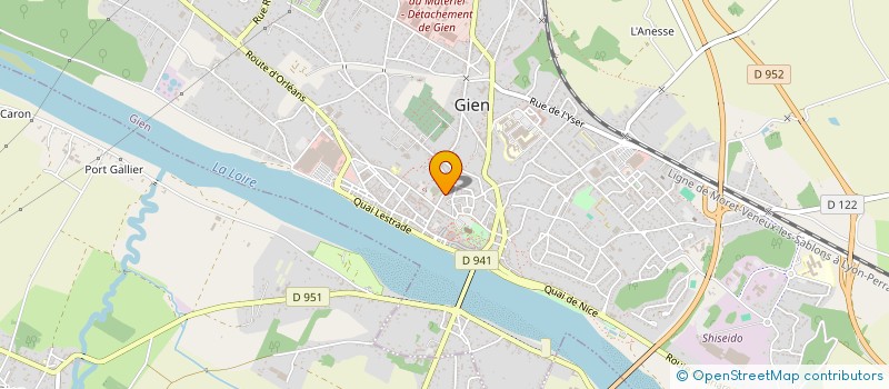 localisation de l'entreprise LEPIMMO à GIEN