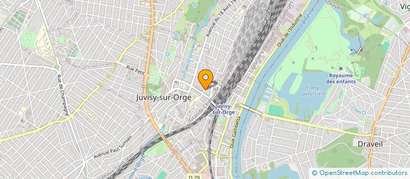 localisation de l'entreprise LEPINAC HOLDING à JUVISY-SUR-ORGE
